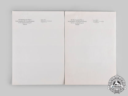 germany,_hj._five_unused_letterheads_from_the_office_of_baldur_von_schirach__emd2359_c20_01813_1