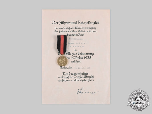 germany,_third_reich._a_sudetenland_medal_with_award_document_to_customs_inspector_hermann_balzer__emd3886_c20_02154_1