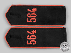 Germany, Hj. A Set Of Hj Bann 564 Enlisted Personnel Shoulder Straps