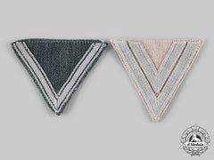 Germany, Heer. A Pair Of Heer Rank Chevrons