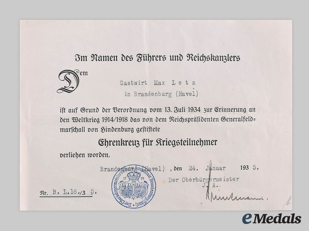germany,_third_reich._an_honour_cross_of_the_world_war1914/1918,_with_award_document_to_max_letz,_c.1935__emd5023_2__m20_0201_1