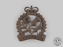 Canada, Dominion. An Annapolis Regiment Cap Badge, C.1924