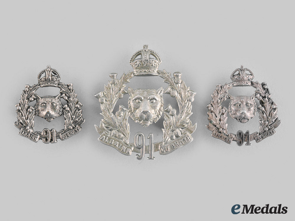 canada,_dominion._a91_st_regiment_canadian_highlanders_insignia_set,_c.1910__emd8538_m20_01816_1