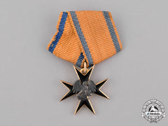 Estonia, Republic. A Miniature Order Of The Eagle Cross, 1940
