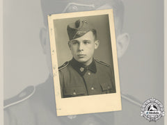 Germany, Ss. A 3Rd Ss Panzer Division Totenkopf Studio Portrait