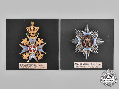braunschweig,_dukedom._an_order_of_henry_the_lion_in_gold,_grand_cross,_by_a._lemme,_c.1840_emd_5941
