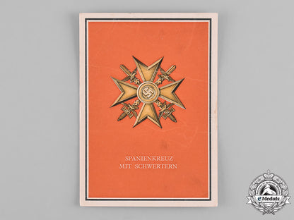 germany,_third_reich._a_colour_postcard_of_the_spanish_cross_with_swords,_by_verlag_c._pahl&_co._emd_6502