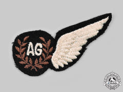 United Kingdom. A Second War Royal Air Force (Raf) Air Gunner (Ag) Wing