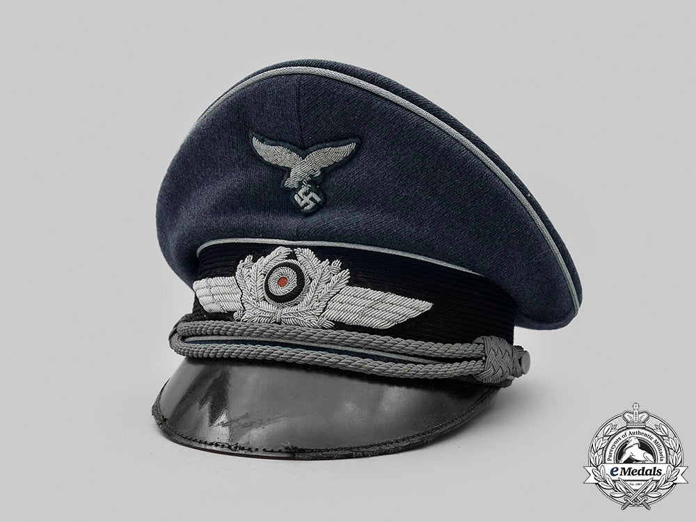germany,_luftwaffe._an_officer’s_visor_cap_emdls_67_1