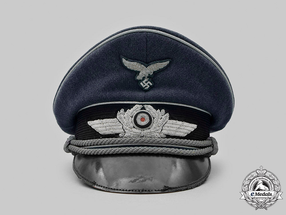 germany,_luftwaffe._an_officer’s_visor_cap_emdls_68_1