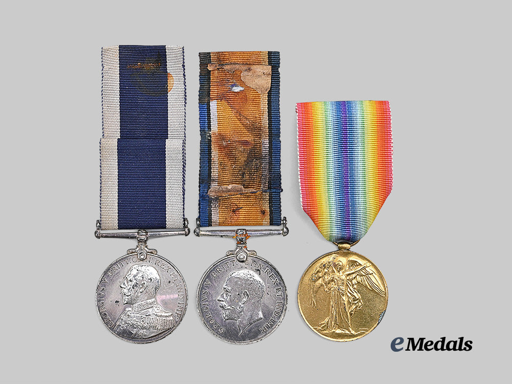 united_kingdom._a_first_war_pair_and_naval_long_service_and_good_conduct_group_to_charles_pollard,_h._m._s_donegal_e_medals__m0715-5_2
