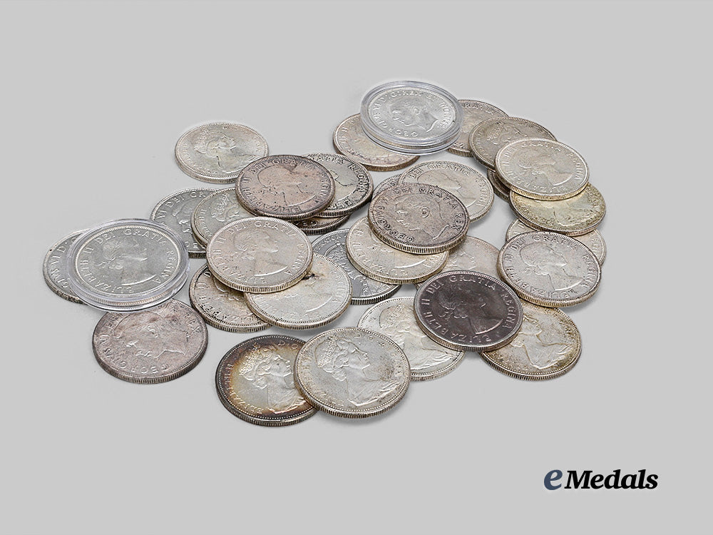 canada,_commonwealth._a_lot_of32_silver_dollars_e_medals__c7676_4
