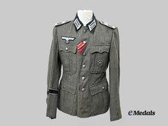 Germany, Heer. A Rare Großdeutschland Division Service Tunic for a Leutnant of Engineers, Late-War Example