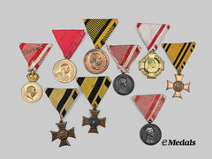 Austria, Imperial. A Lot of Decorations & Medals