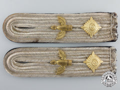 A Set Of Second War Kriegsmarine Costal Artillery Oberleutnant’s Shoulder Boards