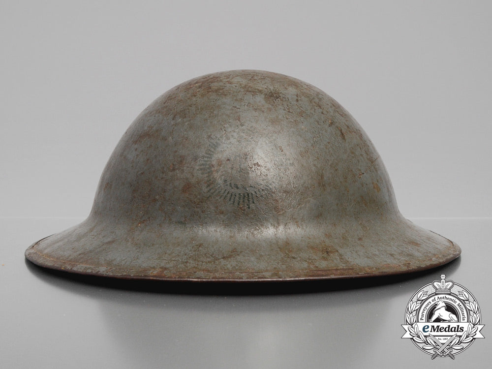 A First War Mark Ii Cef Royal Canadian Regiment Helmet – eMedals