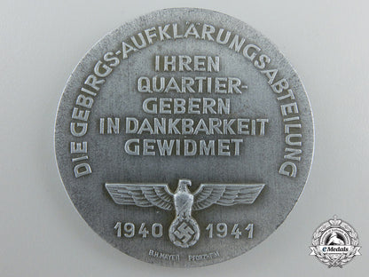 a_rare1941_medal_to_die_gebirgs-_aufklärungs_abteilung_f_317