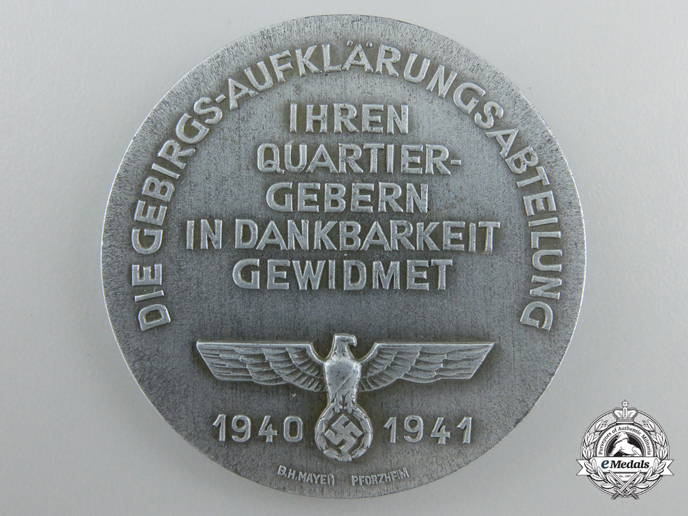 a_rare1941_medal_to_die_gebirgs-_aufklärungs_abteilung_f_317