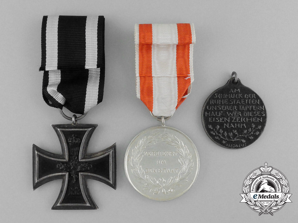 three_first_war_german_medals,_awards,_and_decorations_f_658_1