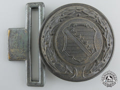 A German Province Saxony 1930’S Firefighter’s Officer’s Buckle