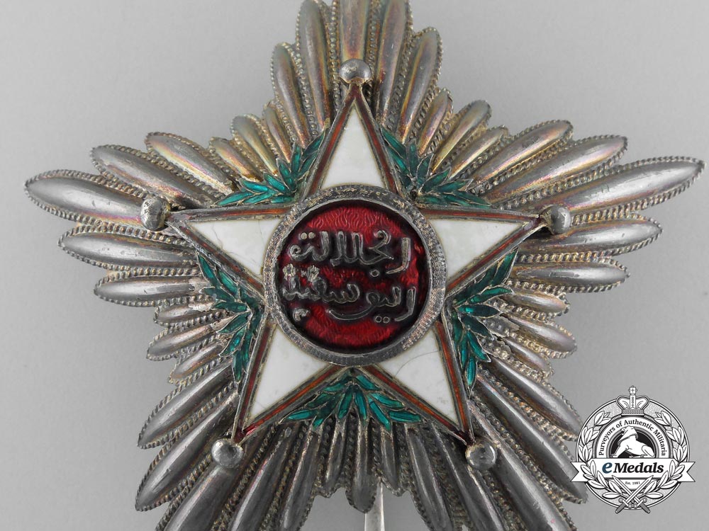 morocco,_french_protectorate._an_order_of_ouissam_alaouite,_first_class_star,_by_arthus_bertrand,_c.1925_f_718_1_2