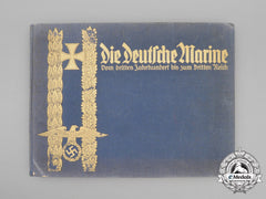 A 1934 Colour-Illustrated History Of The German Navy