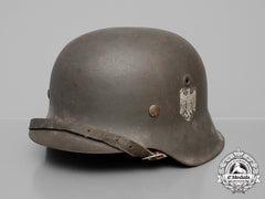 A Single Decal Wehrmacht M42 Heer Stahlhelm; Size 68