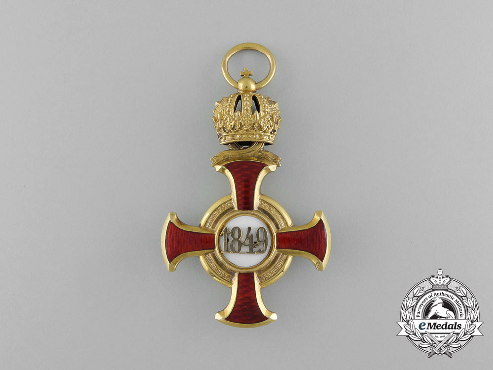 an_austrian_golden_cross_of_merit_with_crown_in_gold_by_v._mayer&_sohn_f_860_1