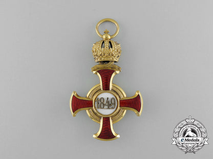 an_austrian_golden_cross_of_merit_with_crown_in_gold_by_v._mayer&_sohn_f_860_1