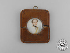 Russia, Imperial. A Napoleonic Officer's Miniature Portrait, C.1810