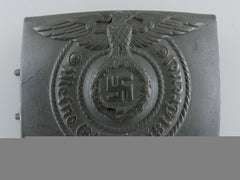 A Waffen-Ss Steel Buckle By “Rodo”