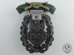 A German Shooting Association (Dschv) Large Shooting Award: Bronze Grade Badge