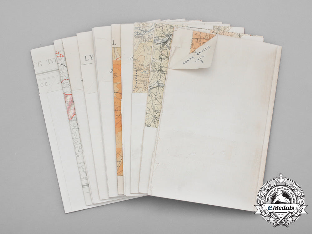 a_collection_of_sir_douglas_haig’s_maps_of_the_british_most_important_military_actions_of_the_first_war_f_983_1