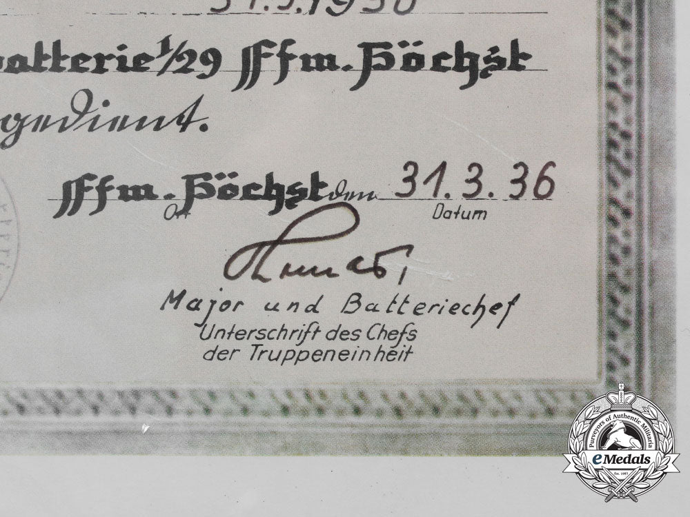 a_framed_certificate_of_service_in_heavy_flak_battery_in_norway_f_988_1