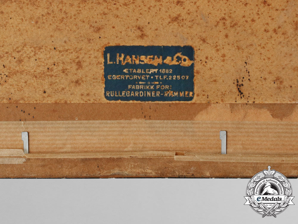 a_framed_certificate_of_service_in_heavy_flak_battery_in_norway_f_990_1