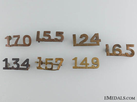 first_war_canadian_infantry_collar_insignia_first_war_canadi_538603deb8ba0
