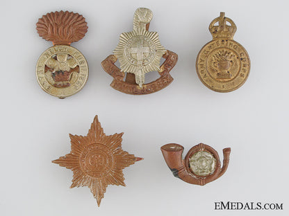 five_first&_second_world_war_british_cap_badges_five_first___sec_5362a0a100250