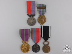 France, Republic. A Lot Of Civil Medals And Awards