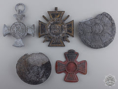 Five Medals & Awards Recovered From The Zimmermann Factory