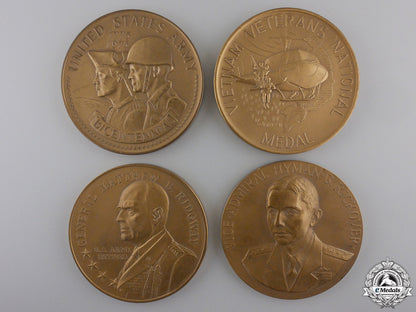 four_american_military_themed_table_medals_four_american_mi_553147de71200