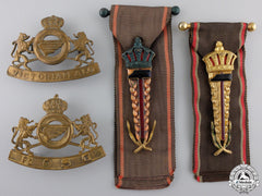 Four Belgian Insignia