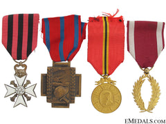 Four Belgian Medals