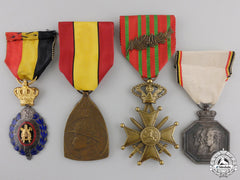 Four Belgian Orders And Medals