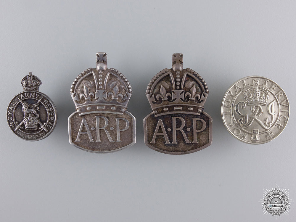 four_british_service_badges_four_british_ser_54eb5b4820155