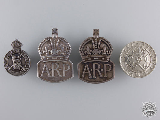 four_british_service_badges_four_british_ser_54eb5b4820155