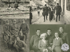 Croatia. A Lot of Four Croatian Second War Photos