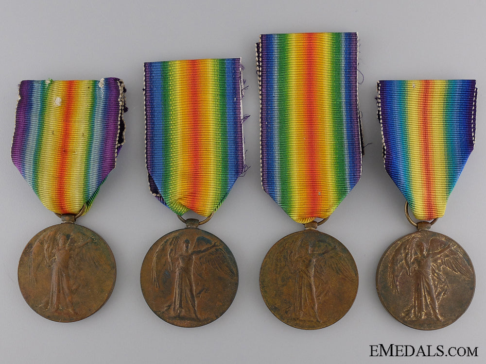 four_first_war_regimental_victory_medals_four_first_war_r_53beadea98873