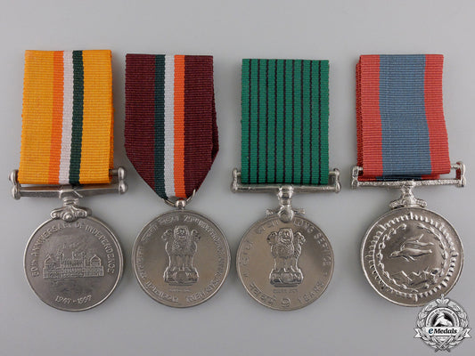 four_indian_service_medals_and_awards_four_indian_serv_553faaf9957a1
