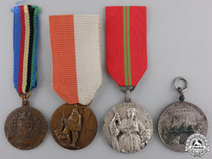 Four Italian Regimental Medals