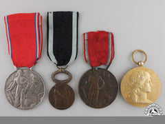 Four Named French Medals And Awards